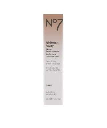 No7 Airbrush Away Tinted Skin Perfector Dark - 1.35oz | Dark Skin Perfecting Formula - Buy Online on GoSupps.com