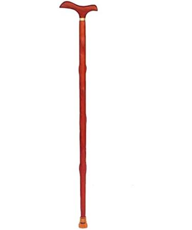 Walking Stick Cane Elderly Crutches Solid Wood Walking Stick Walker T-Handle 87 cm Long Available as Needed Truncated by Yourself A A