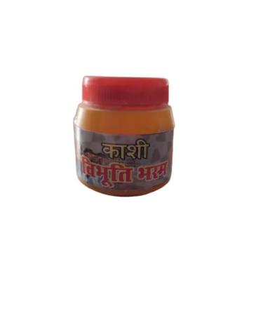 Shudh Vibhuti Bhasma Vibuthi Pure Powder - Holy Tilak Tika Tikaa (Pack of 2X 30 Grams) Thiruneeru Shiva Viboothi Vibhooti Bibhuti Bhabhooti