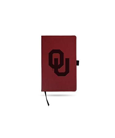 Rico Industries NCAA Oklahoma Sooners Laser-Engraved Color Notepad, 5.25 x 8.25-inches