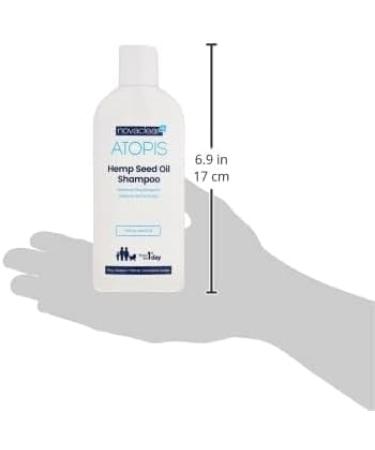 Equalan Pharma Novaclear Organic hemp seed oil hair treatment shampoo 250ml SLS parabens and dyes free suitable for oily hair - Buy Online on GoSupps.com