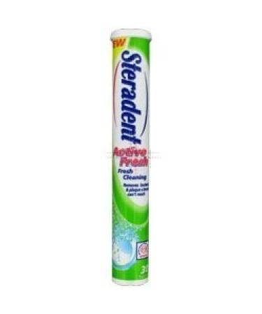 THREE PACKS of Steradent Active Fresh Denture Tablets - Buy Online on GoSupps.com