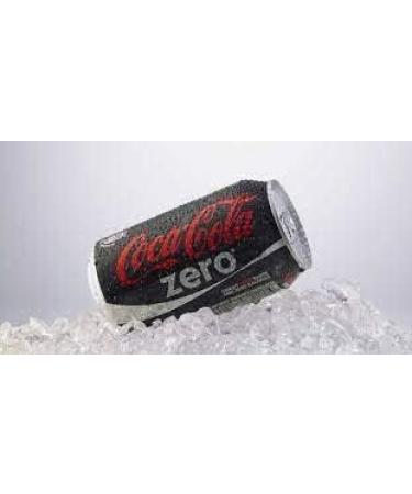 Coca Cola Coke Zero Cans Soda Fizzy Drink 24x330ml - Buy Online on GoSupps.com