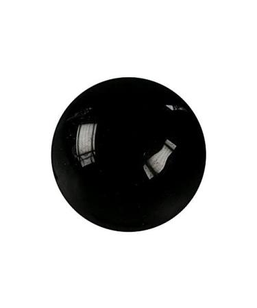 Lapis Vitalis Massage ball SCHUNGIT - gemstone ball in a beautiful gift box - Shungite ball for an intensive massage - 3 cm large massage ball - Massage balls made of different gemstone scoring 30_mm