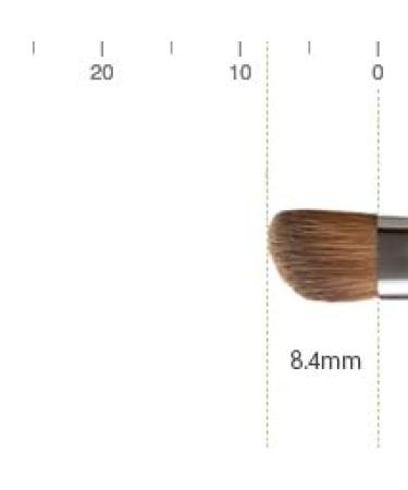 SHIORI Series Lip Brush - Sword Naginata Type | Premium Black Makeup Brush for Precision Application - Buy Online on GoSupps.com