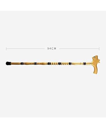 SilteD SilteD Old Man Walking Stick Wooden Faucet Walking Stick Anti-Skid Walking Aid Cane Trekking Pole Crutches - Buy Online on GoSupps.com