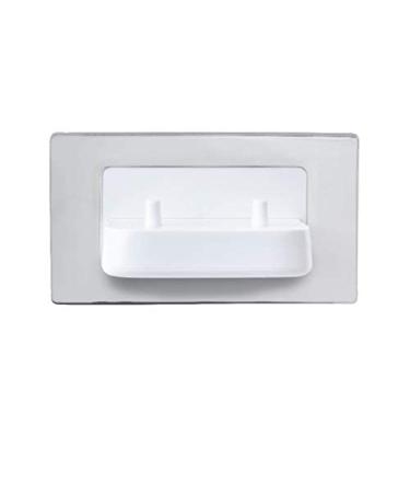 in-Wall Twin Electronic Toothbrush Charger by ProofVision Compatible with Oral B/Braun Electric Toothbrushes. Fascia Plate in a 3 Colour Choices