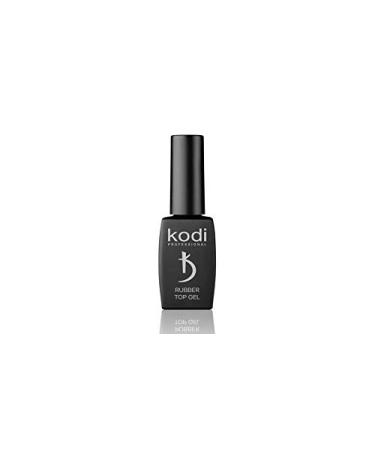 Rubber Top Gel | Kodi Professional | 12ml 0.42 oz | Original | Finish with sticky layer | High Gloss Finish | Soak Off | For Long Lasting Nails Layer | Easy To Use  Non-Toxic | Cure Under LED or UV Lamp (12ml) 0.41 Fl Oz...