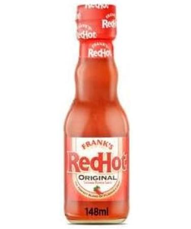 Cayenne Pepper Sauce 3-Pack Bundle - with 3 x 148ml Bottles of Frank's Red Hot Original Cayenne Pepper Sauce - Hot and Tangy Flavour Perfect for Wings Dips and More - Buy Online on GoSupps.com