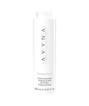 Avyna Purple Shampoo Down Unwanted Yellow Hues On Gray  lighted or Steaked Hair 500ml