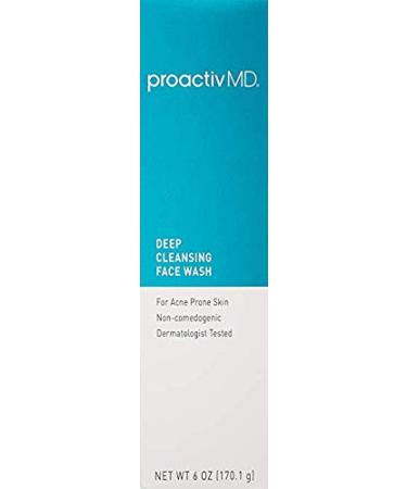 ProactivMD Exfoliating Face Wash - Gentle and Hydrating Facial Cleanser and Acne Treatment for Sensitive Skin Proactiv Benzoyl Peroxide, 6 Oz - Buy Online on GoSupps.com