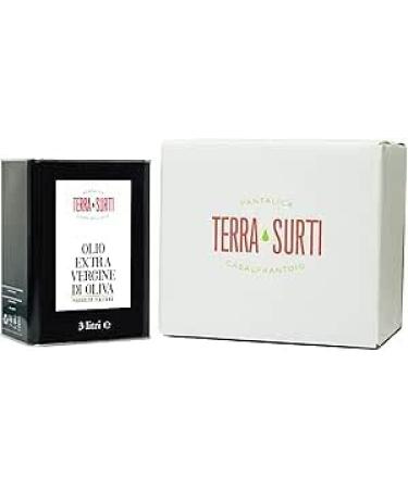 EARTH SURTI TERRA SURTI Extra Virgin Olive Oil 100 Italian 3 Liter Can Harvest 20242025 - Buy Online on GoSupps.com