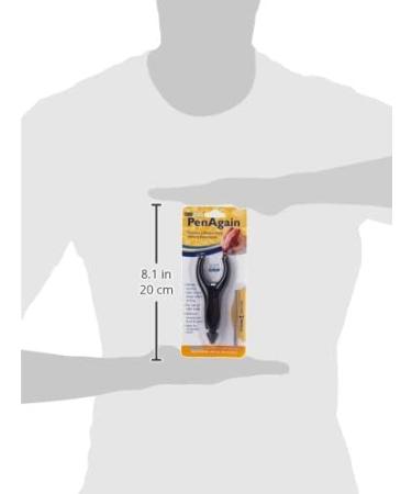 PenAgain ErgoSof Pen for Ehlers-Danlos | Arthritis & Carpal Tunnel Pain Relief - Black (00022 - Buy Online on GoSupps.com