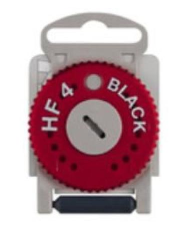 HF-4 Black Cerumen Filter for Hearing Aids (Red - Right Side) - Buy Online on GoSupps.com
