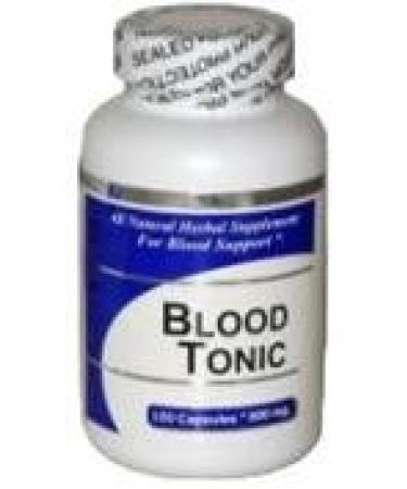 Blood Tonic (120 Capsules) - Concentrated Herbal Blend - Dietary Supplement - 2 Pack