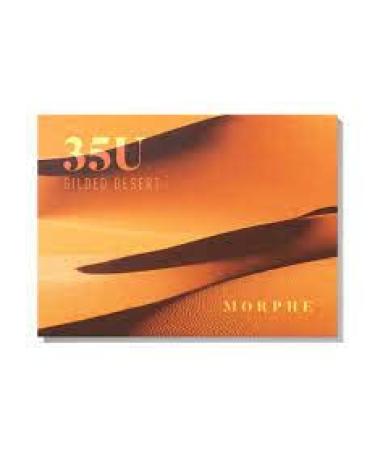 Morphe 35U Gilded Desert Artistry Palette - Copper, Green, Bronze, Brown - Buy Online on GoSupps.com