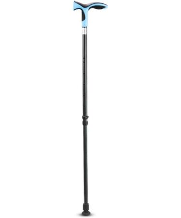 Easy Walking Stick/Crutches with Ergonomic Handle Height Adjustable Mobility Bar with Non Slip Base for Men Handicapped Women and Injured Elderly People Practical Independence