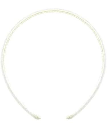 Topkids Accessories Velvet Alice Bands Luxury Headband Head Band Hairband Hair Band Adult Women Ladies Girls Kids Wedding Bride Fashion Aliceband Wonderland 2.5cm 1" Thick Wide (Off White) - Buy Online on GoSupps.com