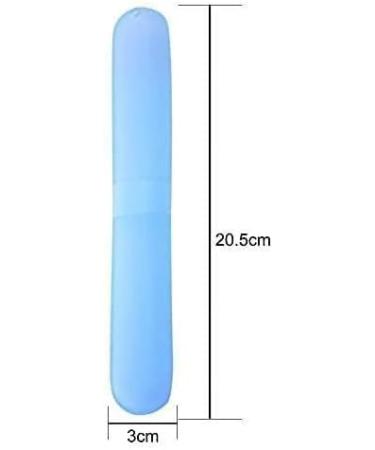 Carrotr Portable Travel Toothbrush Box - Compact Toothbrush & Toothpaste Storage Tube for On-the-Go Use - Buy Online on GoSupps.com