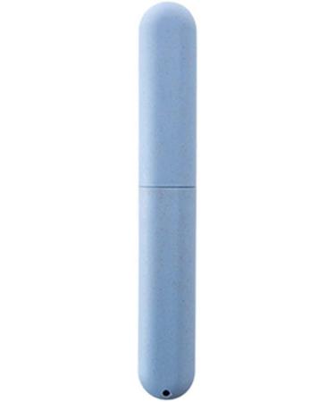 Portable Concise Toothbrush Holder Container Travel Storage Tube Cover Blue