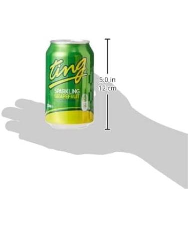Ting Zesty Fruit Fizz Sparkling Grapefruit Drink 24 x 330ml - Refreshing Citrus Beverage for Any Occasion - Buy Online on GoSupps.com