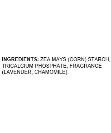 Organic Lavender & Chamomile Baby Powder - 2 Pack | Natural Cornstarch Formula - Buy Online on GoSupps.com