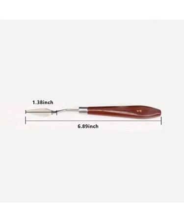5pcs Thin & Flexible Stainless Steel Palette Knife Set for Oil Painting | Color Mixing Art Tools - Buy Online on GoSupps.com