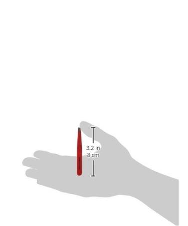 Buy Tweezerman Slant Tweezerette Red - Precision Beauty Tool for Perfect Brows | International Shipping Available - Buy Online on GoSupps.com