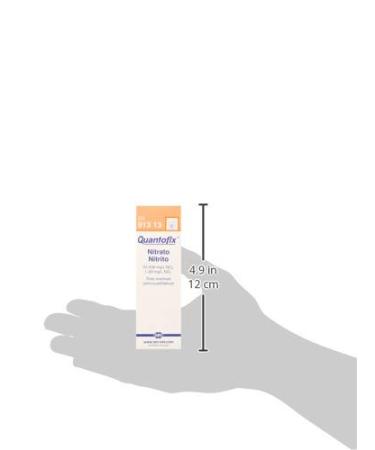 Quantofix 1110110 Nitrate/Nitrite Test Stick - 100 Pieces - 6mm x 95mm | International Shipping Available - Buy Online on GoSupps.com