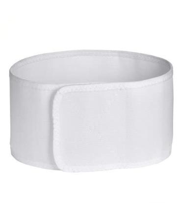 Pediatric Abdominal Binder Deluxe | Umbilical Hernia Belt Post-op Low Tone Muscle Support Single Panel Abdominal Brace 5” Tall Fits Toddler Waists 16"-19" White Made in USA… Toddler 5" Panel