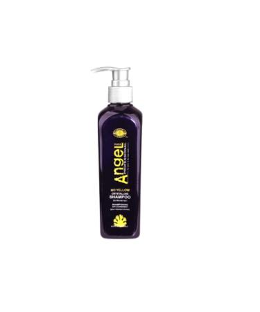 Angel Angel No Yellow Crystalline Hair Professional Anti-Yellowing Shampoo 1000ml Suitable for Blonde Blonde or Grey Hair
