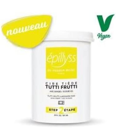 New Epillyss Tutti Frutti Lukewarm Wax with Strips/ Gel Texture 20oz/591ml - Buy Online on GoSupps.com