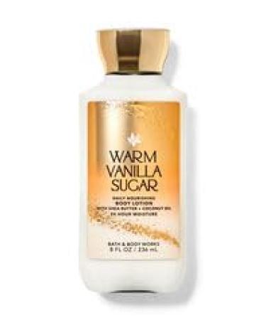 Warm Vanilla Sugar (Daily Nourishing) Body Lotion (8.0oz) with Shea butter+Coconut oil
