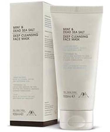 AA Skincare Mint & Dead Sea Salt Deep Cleansing Clay Face Mask Tube 100ml - Buy Online on GoSupps.com