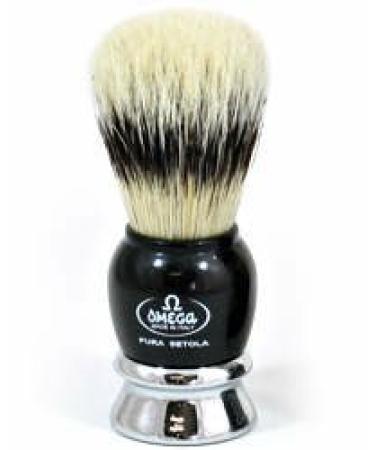 Omega 11648 Pure Bristle Shaving Brush by Omega