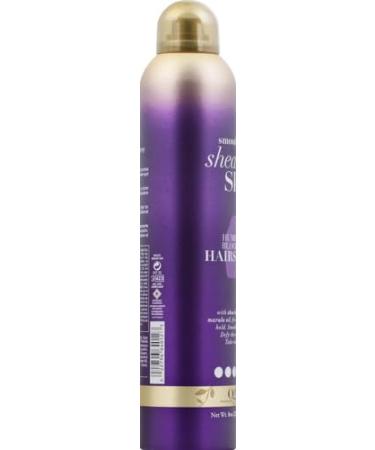 OGX Smoothing + Shea Sleek Humidity Blocking Hairspray 8 Ounce Purple 8 Ounce (Pack of 1) Hairspray - Buy Online on GoSupps.com