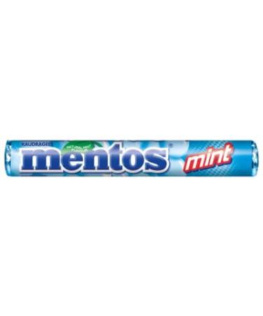 Mentos Kaubonbon Bundle - 36 Pieces | All 6 Varieties: Mint Spearmint Strawberry Mix Rainbow Fruit Fanta - Buy Online at Blatant Shopping - Buy Online on GoSupps.com