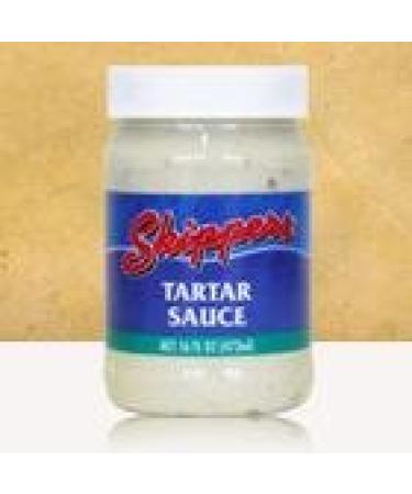Skipper's Tartar Sauce 16oz Plastic Jar (Pack of 6)