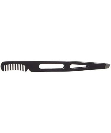 Eylure Brow and Lash Implement Slant Tip Tweezer with Comb - Buy Online on GoSupps.com