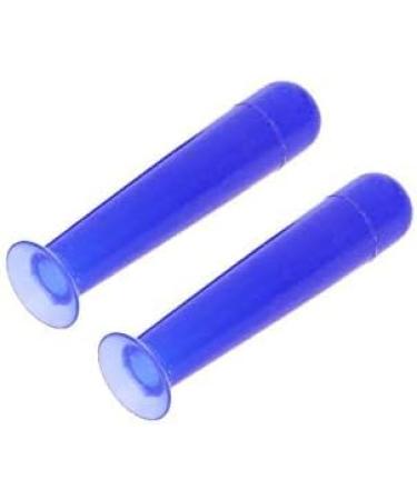 2Pcs Blue Hygienic Contact Lens Stick Sucker Suction Cup Silicone Lenses Care Remove Portable Travel Mini Insert Removal Tool Soft Glasses Repair Screws and Nuts Vision Contact Lens Care Cases