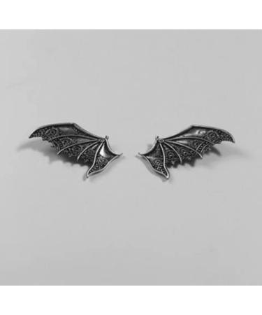 4pcs Metal Bat Wings Hair Barrettes | Halloween Gothic Hair Clips for Party Costume - Buy Online on GoSupps.com