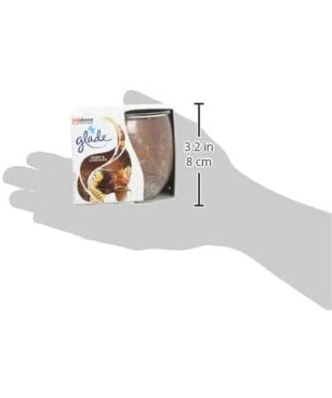 Glade Scented Candle Pack of 6: Honey & Chocolate Fragrance with Essential Oils | Decorative Foil | International Shipping - Buy Online on GoSupps.com