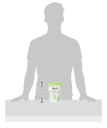 Buy 2 x 400ml Sebamed Liquid Washing Emulsion Olive Refill Bag - Extra Mild Soap-Free Formula for Sensitive Skin - International Shipping Available - Buy Online on GoSupps.com
