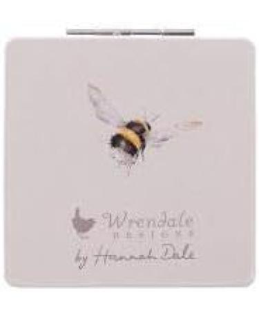 Wrendale Designs Pocket Mirror - Flight of the Bumblebee | Stylish & Compact | International Shipping Available - Buy Online on GoSupps.com
