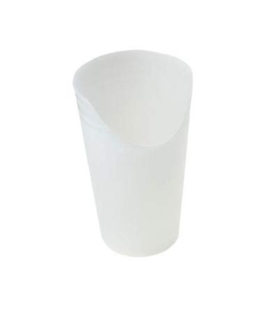 Pflegehome24 drinking cup with nose cutout transparent - nursing cup drinking aid