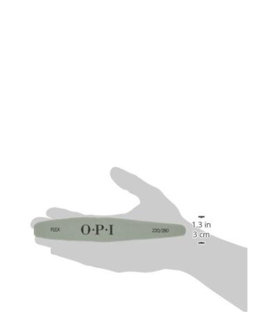 OPI Flex File 220/280 Grit - Premium Nail Buffer for Perfect Shine | 1 Pack (1 Piece) - International Shipping Available - Buy Online on GoSupps.com