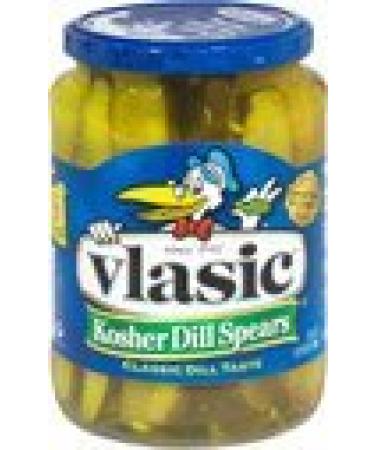 Vlasic Vlasic Vlasic Set of 3 kosher dill spears 680 g