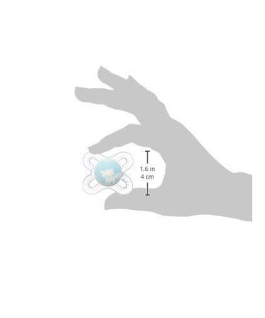 MAM Original Start Newborn Baby Pacifier  Best Pacifier for Breastfed Babies  Sterilizer Case  0-3 Months  Boy  2 Count (Pack of 1) Boy 1 - Buy Online on GoSupps.com