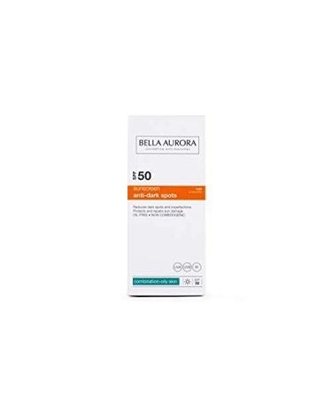 Bella Aurora Gel Solar SPF 50 Antimanchas for Combination-Oily Skin - Buy Online on GoSupps.com