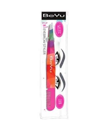 BeYu Eyebrow 2 in 1 Eyebrow Styler Tweezers